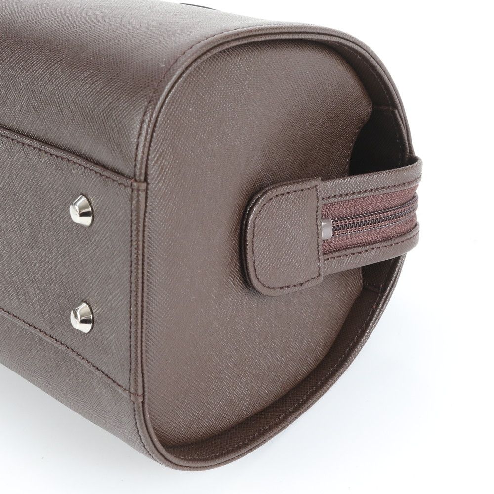 極美品 バーバリー ノバ チェック レザー ハンドバッグ ミニ ボストン