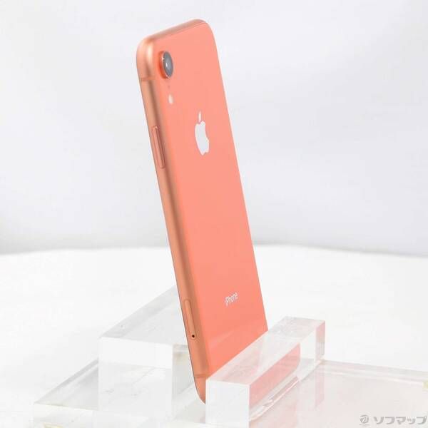 最新 〔品〕 iPhoneXR 64GB コーラル MT0A2J／A SoftBank【262】 中古