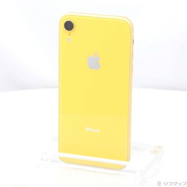 中古品〕 iPhoneXR 64GB イエロー MT082J/A SIMフリー【349 中古品〕 iPhoneXR 64GB イエロー MT082J/A SIMフリー【349