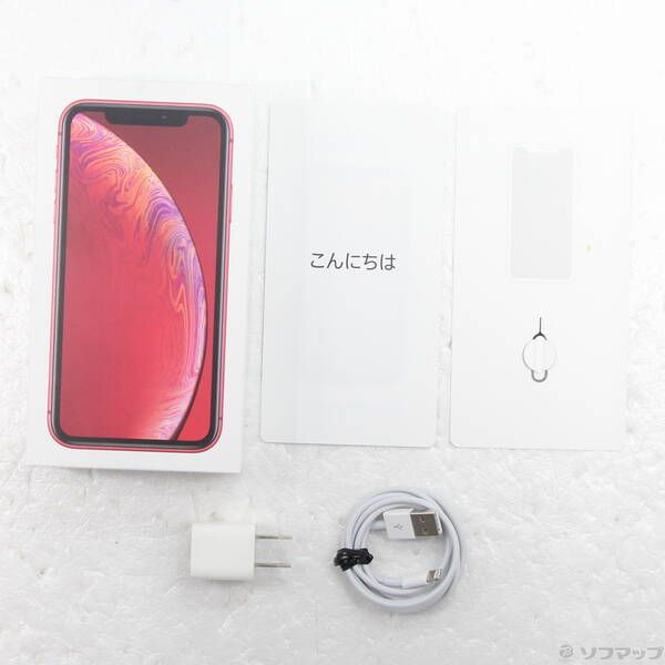 64GB プロダクトレッド iPhoneXR MT062J／A XR SIM 64gb SIMフリー iPhone | APPLE 〔中古〕iPhoneXR (PRODUCT)RED simフリー レッド SIMフリー247