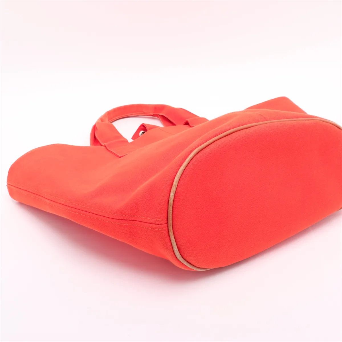 【廃盤・良品】 エルメス パニエドプラージュ PM オレンジ トートバッグ 美品 エルメス パニエドプラージュ PM トワルオフィシエ オレンジ