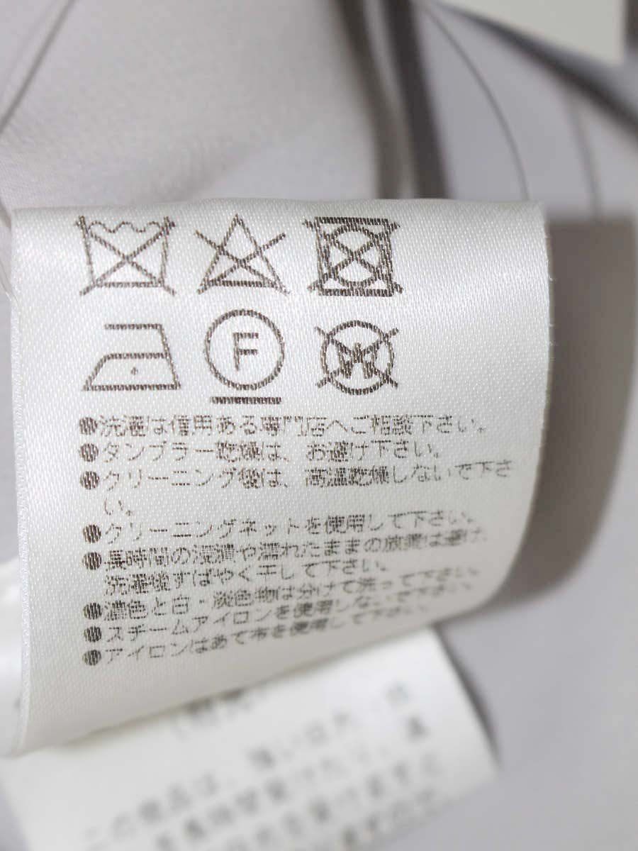  フォクシーブティック Blouse 37978 ブラウス 38 グレー 長袖 シャツ ブラウス