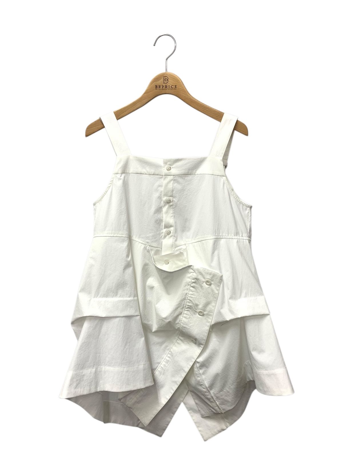 アンスリード ダブルラップシャツキャミソール 01 38 ホワイト