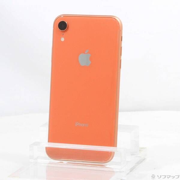 超激得，豊富な 〔中古品〕 iPhoneXR 64GB コーラル MT0A2J／A SIMフリー【269】 スマートフォン本体