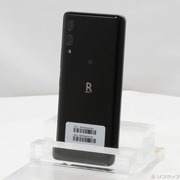 中古品〕 Rakuten Hand 5G 128GB ブラック P780 楽天 SIMフリー【349