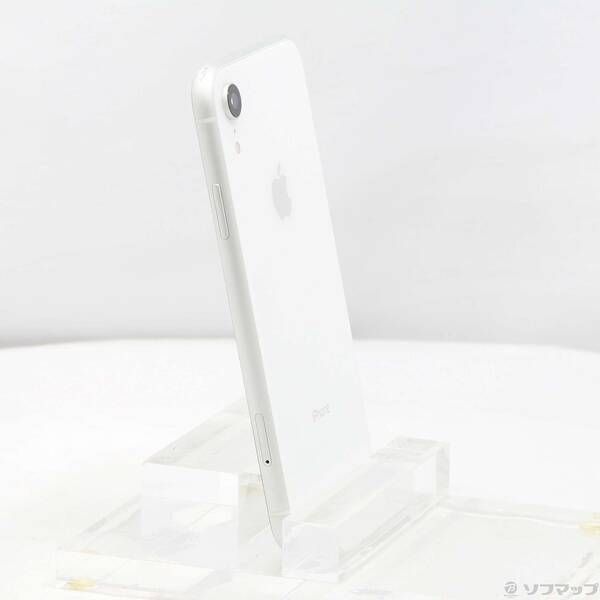 品〕 iPhoneXR 64GB ホワイト MT032J／A 購入 SIMフリー【377】
