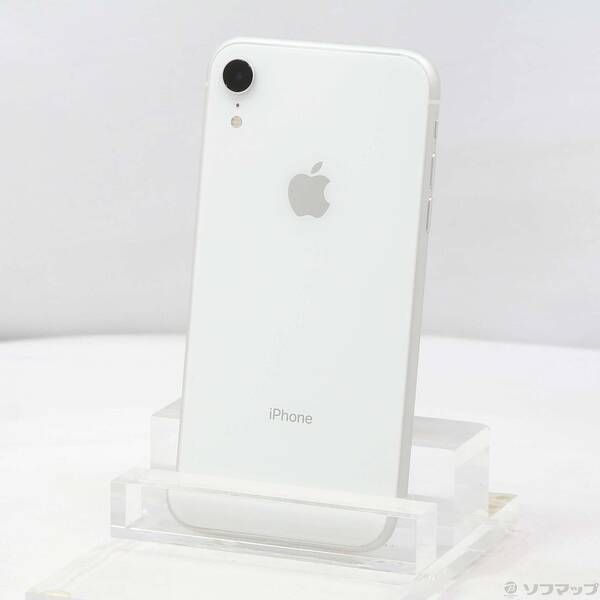 品〕 iPhoneXR 64GB ホワイト MT032J／A SIMフリー【352】 【公式通販】