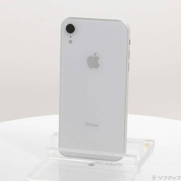 中古品〕 iPhoneXR 64GB ホワイト MT032J／A SIMフリー【344】 - メルカリ