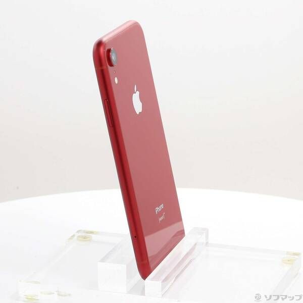 中古品〕 iPhoneXR 128GB プロダクトレッド MT0N2J／A SIMフリー【344
