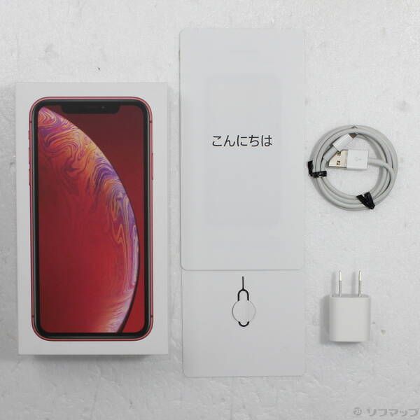 【制限無】iPhoneXR 128GB 赤 SIMフリー 箱・付属品 付 iPhone XR 128GB SIMフリー PRODUCT RED｜Yahoo!フリマ（旧PayPayフリマ）