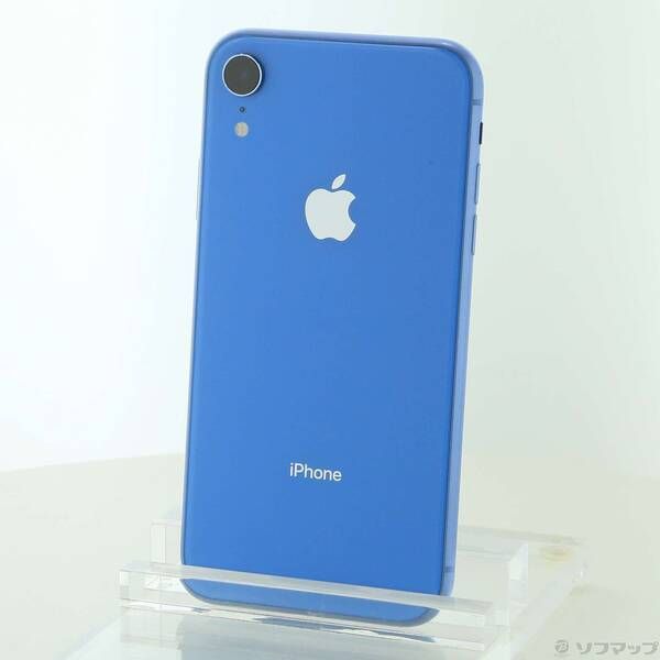 中古品〕 iPhoneXR 64GB ブルー MT0E2J／A SIMフリー【344】 - メルカリ