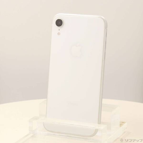 中古品〕 iPhoneXR 64GB ホワイト MT032J／A SIMフリー【198】 - メルカリ