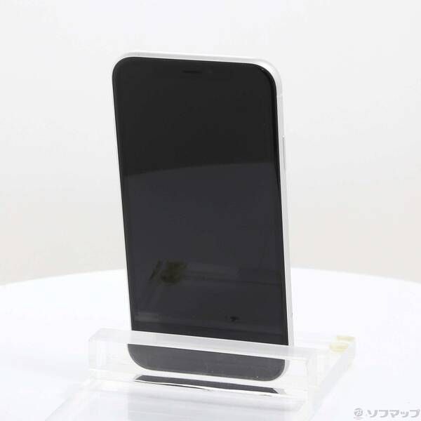 スマートフォン・携帯電話 〔品〕 iPhoneXR 64GB ホワイト MT032J／A