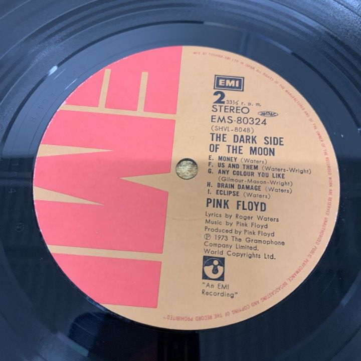 △01)【1点限り!】【帯付き】 ピンク・フロイド/狂気/EMS-80324/LP