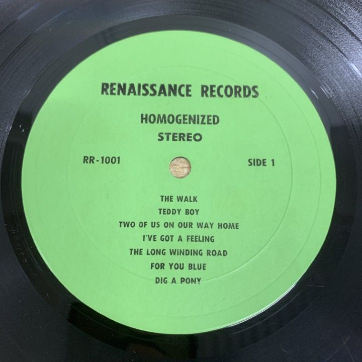 △01)【1点限り!】【シュリンク付き】The Beatles/Homogenized Beatles