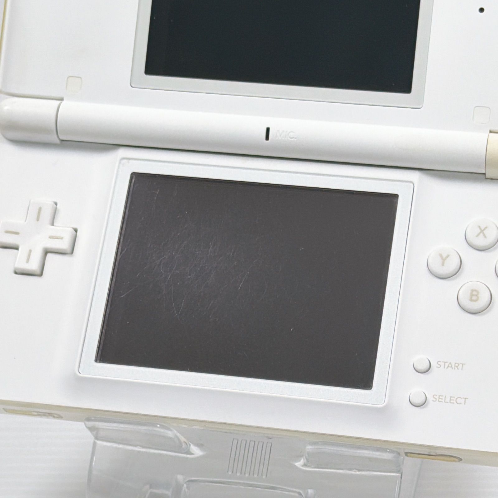 Nintendo DS Lite 任天堂　ニンテンドー　ホワイト　動作確認済み 中古品☆】任天堂 DS Lite クリスタルホワイト 本体のみ 動作確認済み