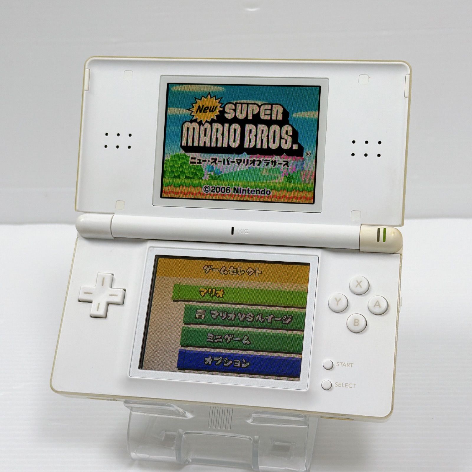 DS Lite クリスタルホワイト 遊べるセット 動作確認済み 良品 dslite