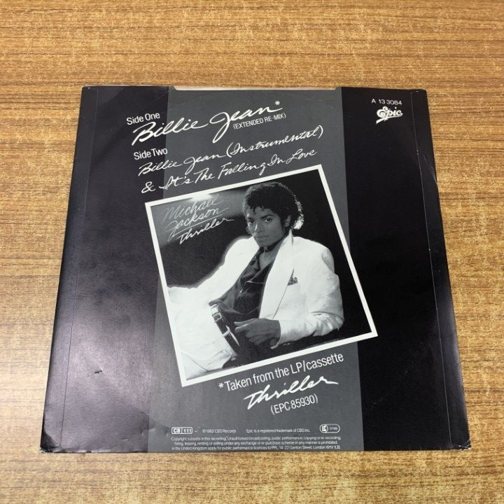 △01)【1点限り!】マイケル・ジャクソン/Michael Jackson/ビリー