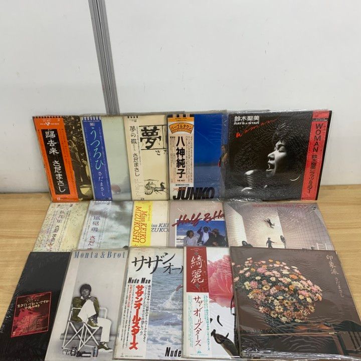 □01)【1点限り!】日本のポップス・歌謡曲などのLPレコード まとめ売り