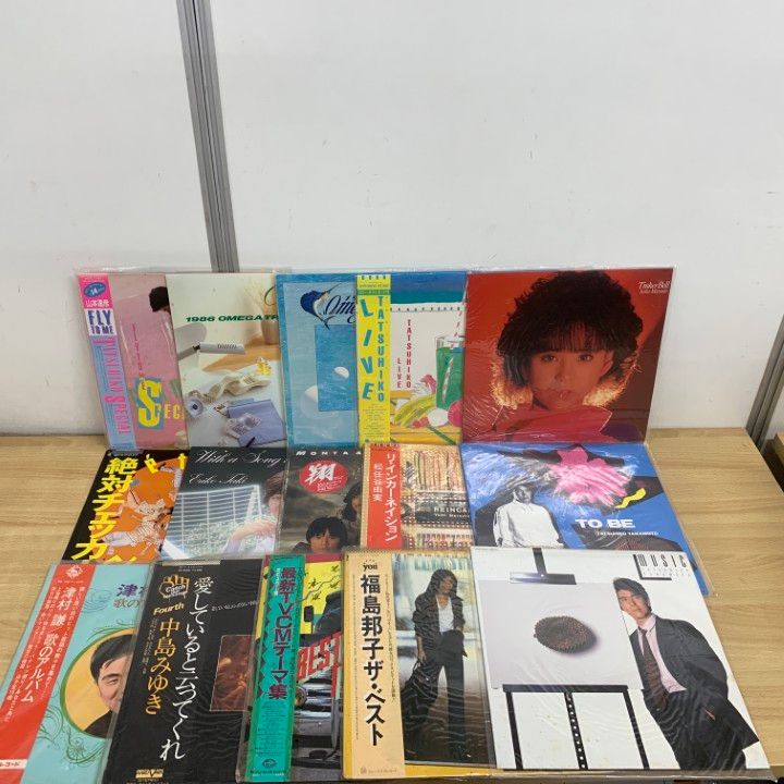 □01)【1点限り!】日本のポップス・歌謡曲などのLPレコード まとめ売り