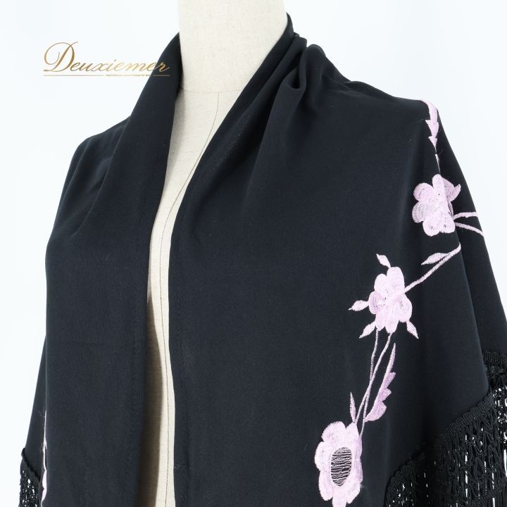 フラメンコ 衣装 シージョ ピキージョ トライアングル 三角形 黒 刺繍