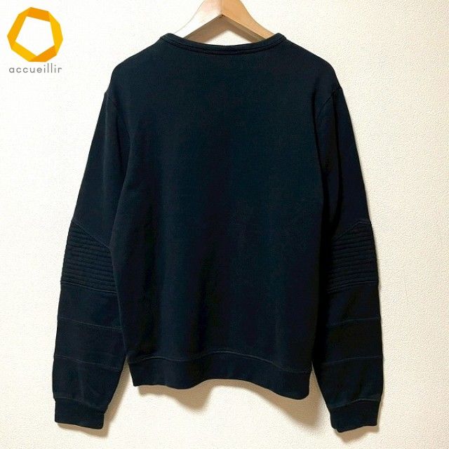 GUCCI ブラック ロゴ刺繍 トレーナー Gucci Interlocking G-appliqué Sweatshirt | Black | FARFETCH