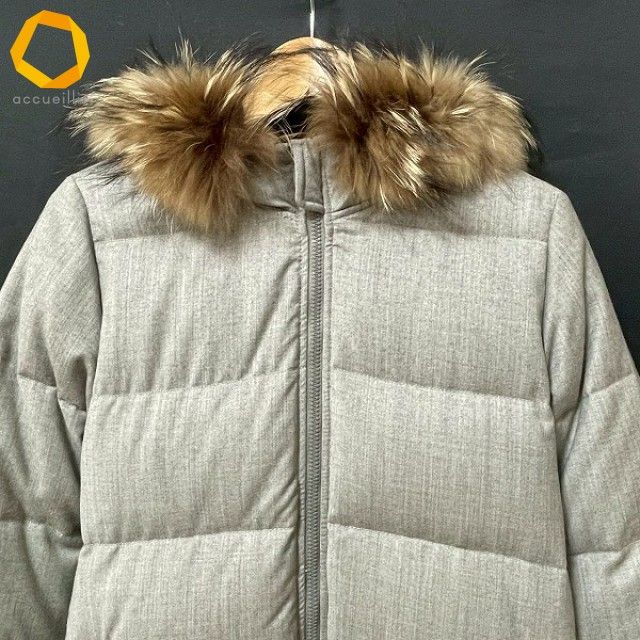 wxc デュベティカ DUVETICA ダウンジャケット 42 グレー系 ダブル