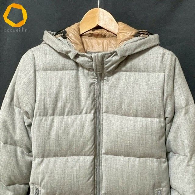 wxc デュベティカ DUVETICA ダウンジャケット 42 グレー系 ダブル