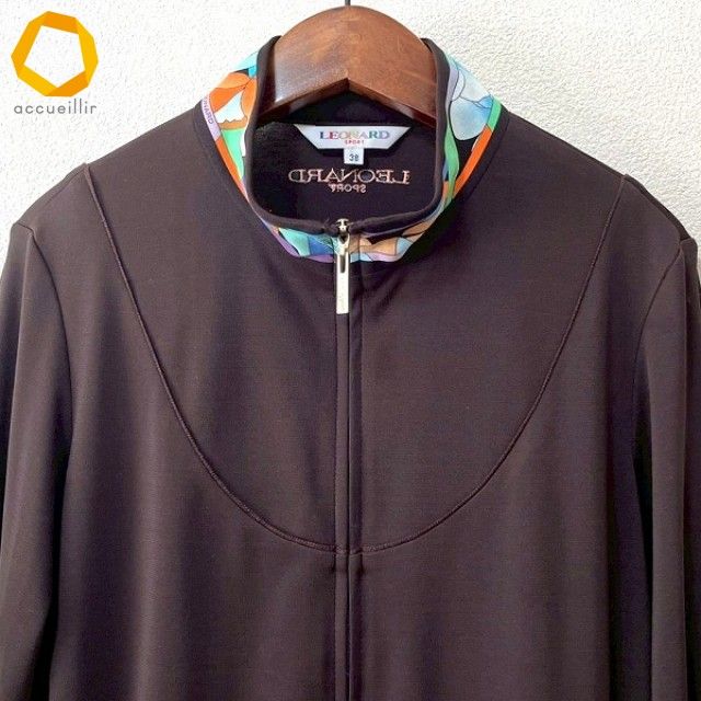 素敵♡ レオナール　カーディガン　38 素敵♡ レオナール カーディガン 38 素敵♡ レオナール カーディガン