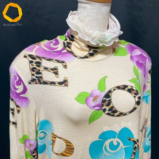 axc レオナールスポーツ LEONARD SPORT カットソー 42 ベージュ系