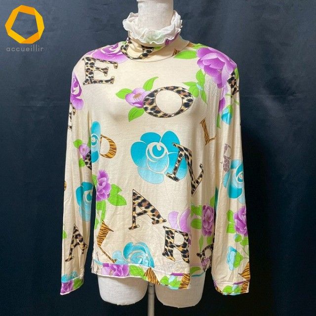 axc レオナールスポーツ LEONARD SPORT カットソー 42 ベージュ系