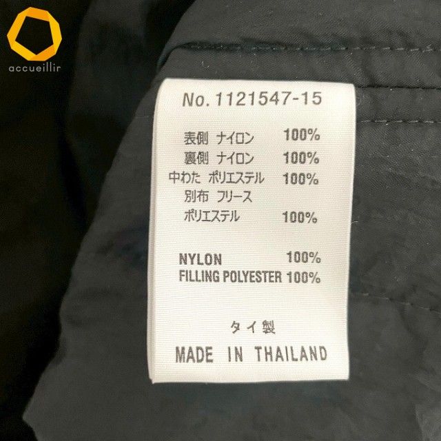 wnc ヤッコマリカルド YACCOMARICARD コート 0 黒 中綿 スタンドカラー