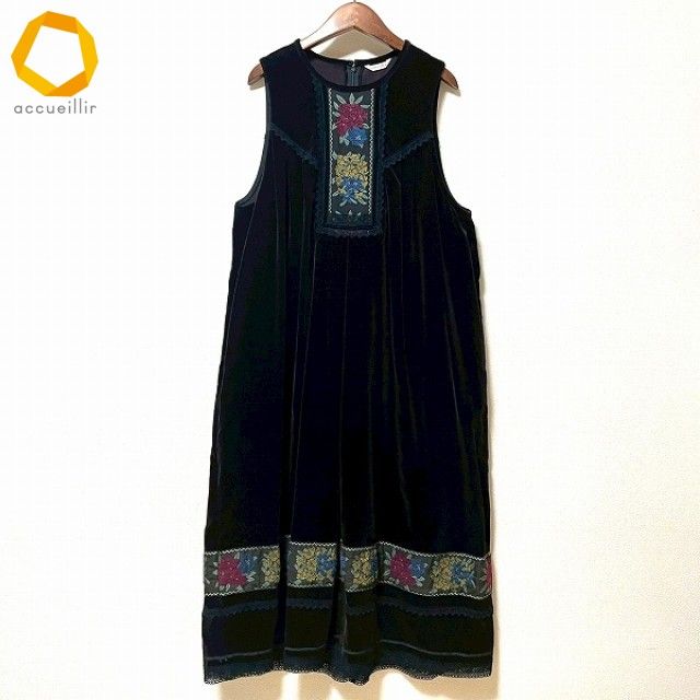 wnc ノンノンドール non non dorl ムッシュ榊 ワンピース こげ茶系