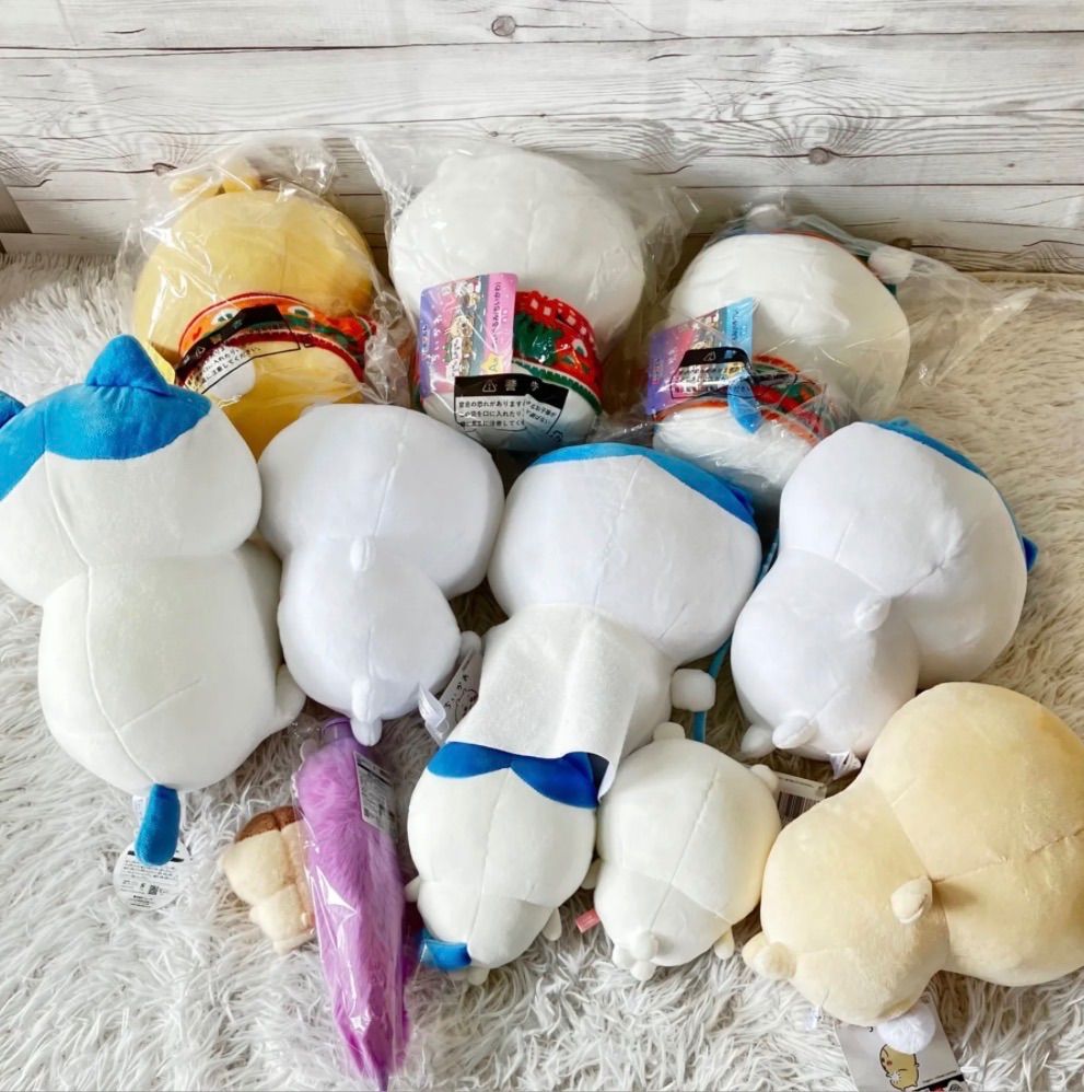 ちいかわ 12点セット まとめ売り おしりふりふりBIGぬいぐるみ ちい