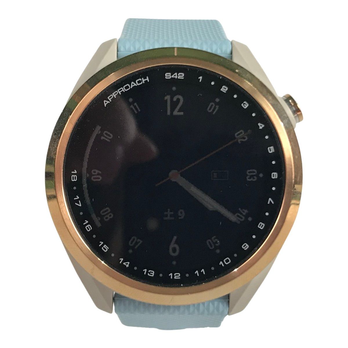 □□GARMIN APPROACH S42 ゴルフナビGPS ゴルフ用GPSウォッチ ブルー