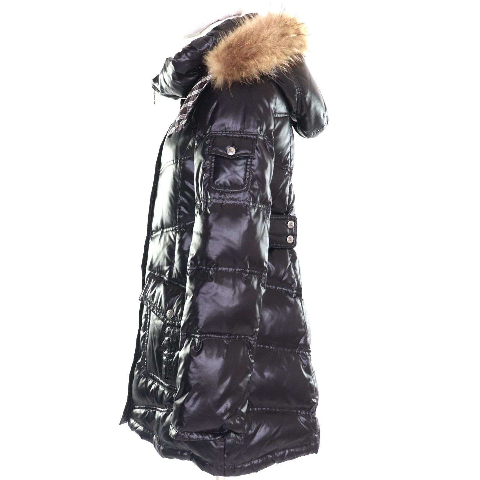 美品◇BURBERRY BLUE LABEL バーバリーブルーレーベル 裏地チェック