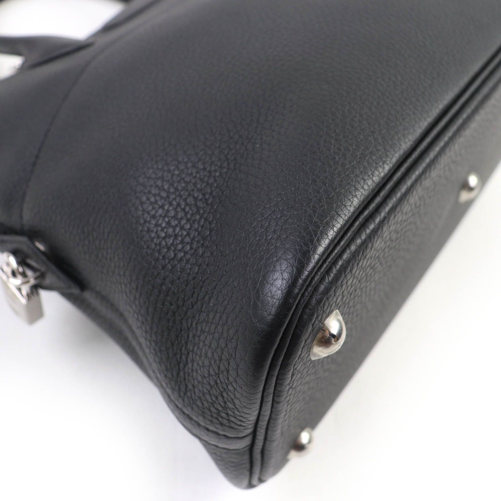 未使用品☆HERMES エルメス ボリード31 トリヨンクレマンス シルバー