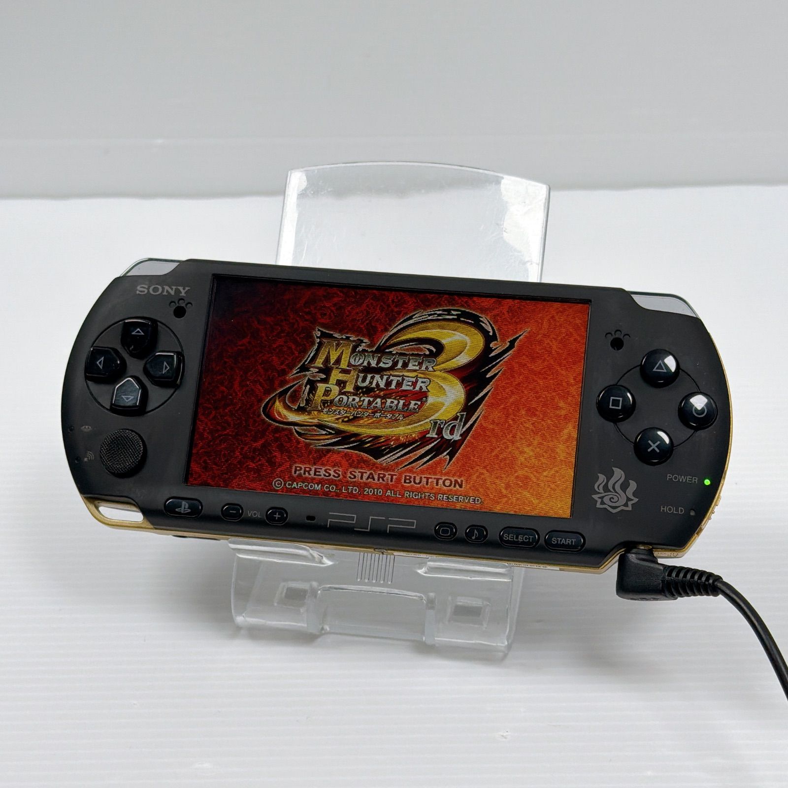 PSP 3000 モンスターハンターポータブル 3 rd ハンターズモデル FW 6 60 ソニー プレイステーション ポータブル SONY PlayStation Portable Monster Hunter