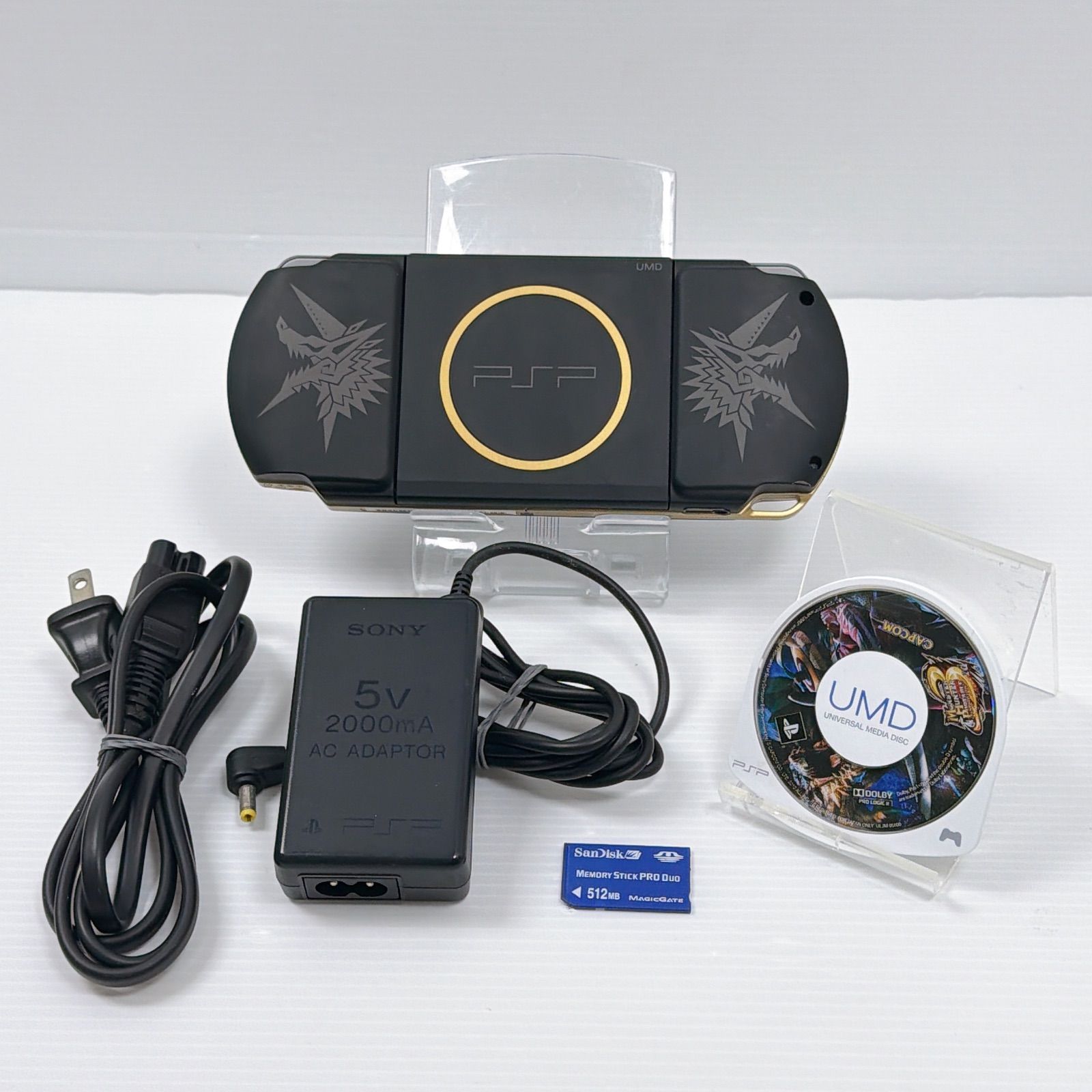 PSP 3000 モンスターハンターポータブル 3 rd ハンターズモデル FW 6.60 ソニー プレイステーション ポータブル SONY PlayStation Portable Monster Hunter