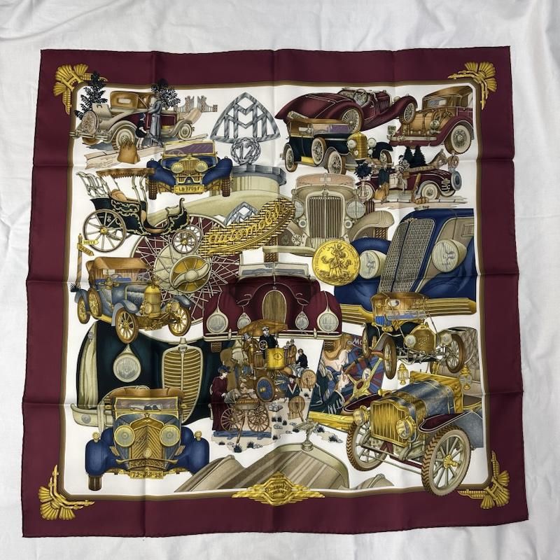 エルメス カレ90 ST.CHRISTOPHEETLENFANTJESUS automobile オート