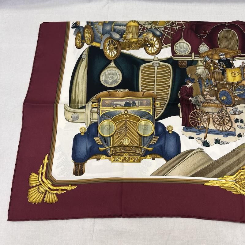 エルメス カレ90 ST.CHRISTOPHEETLENFANTJESUS automobile オート