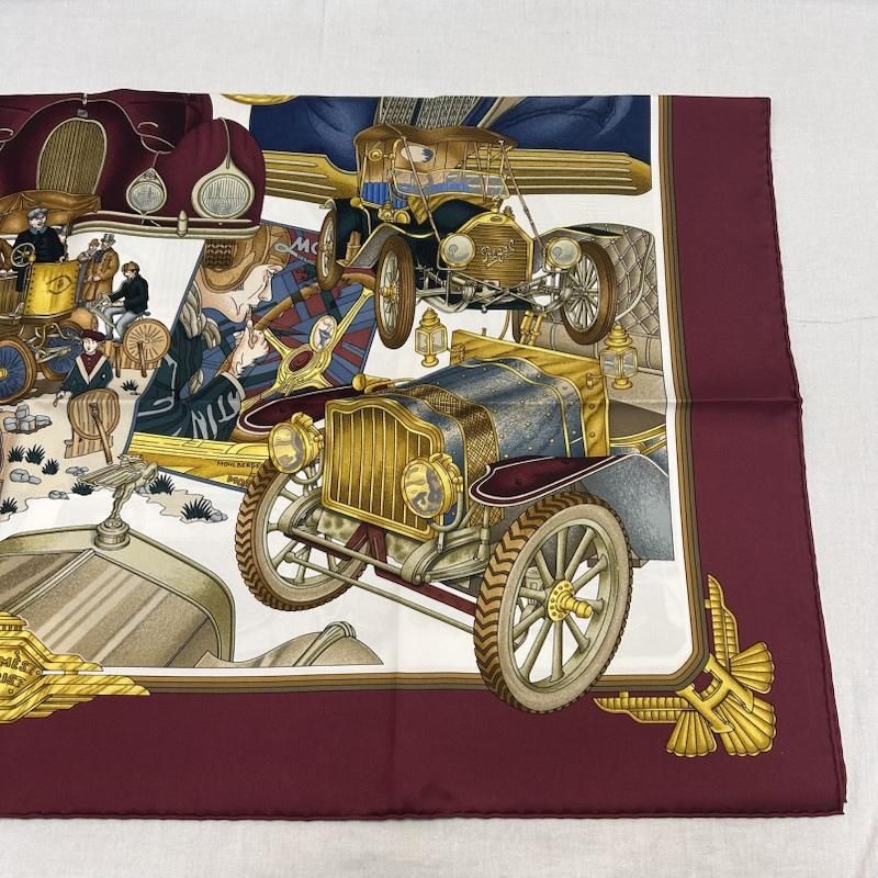 エルメス カレ90 ST.CHRISTOPHEETLENFANTJESUS automobile オート