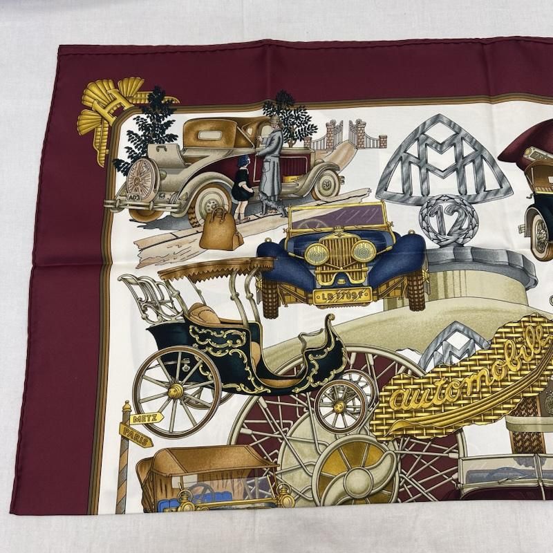 エルメス カレ90 ST.CHRISTOPHEETLENFANTJESUS automobile オート