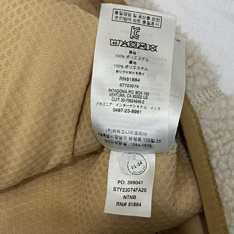 パタゴニア 23074 W’s Classic Retro-X Jkt NATURAL W NEST BROWN M レディース ISItems 古着