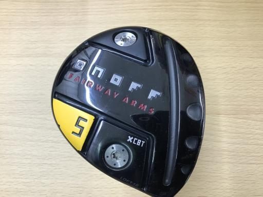 ONOFF KURO 2022フェアウェイウッド 5W 18度 ヘッドカバー付 ダイワ(グローブライド) ONOFF ARMS(2022) KURO 5W 工場 フェアウェイ