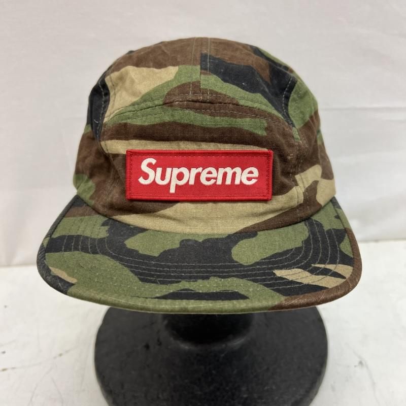 シュプリーム カモフラ 迷彩 キャンプキャップ ジェットキャップ