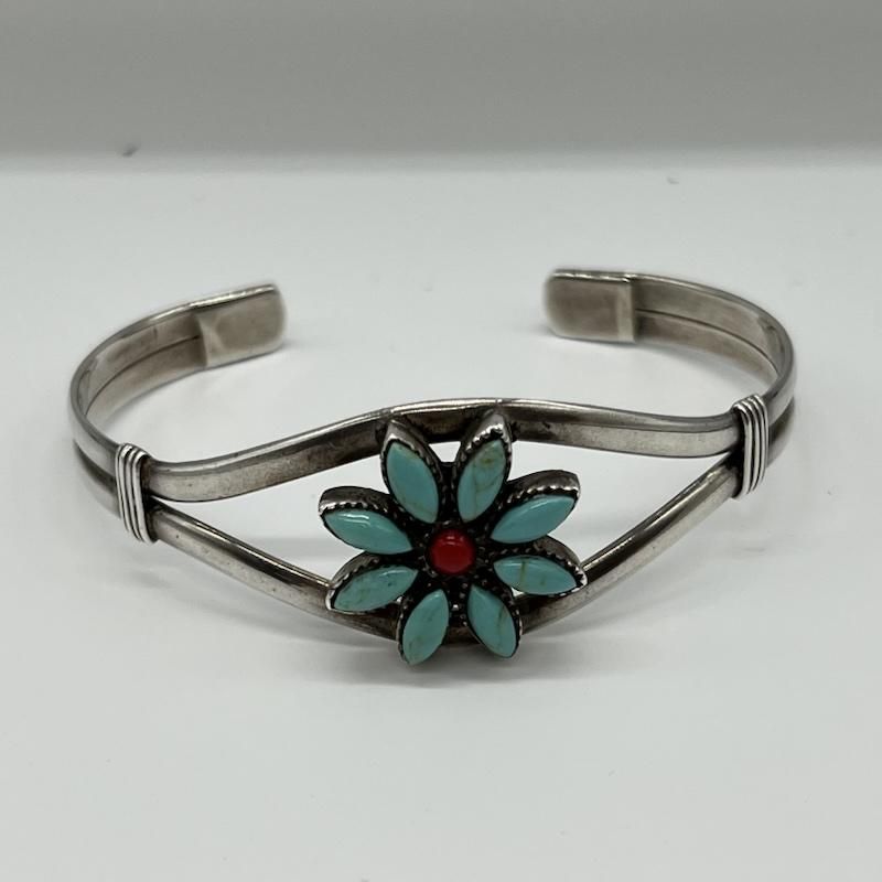 インディアンジュエリー SILVER シルバー 925 ターコイズ バングル