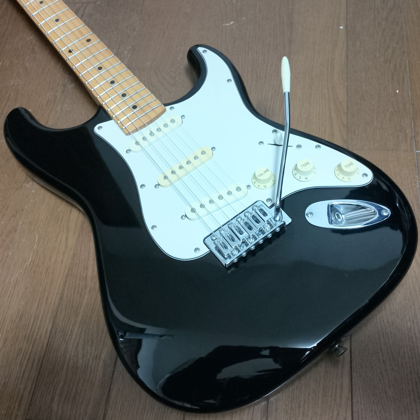 PhotoGenic ストラトキャスタータイプ エレキギター ブラック - メルカリ