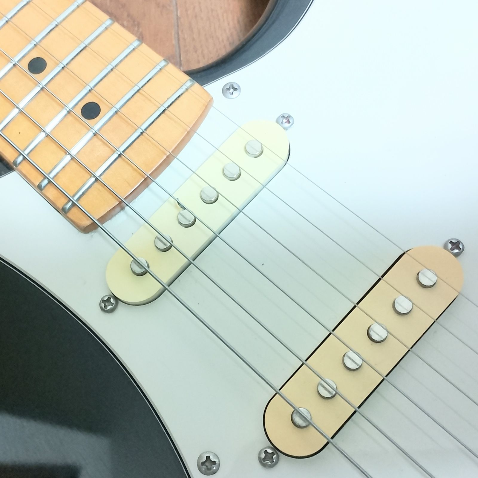 PhotoGenic ストラトキャスタータイプ エレキギター ブラック - メルカリ