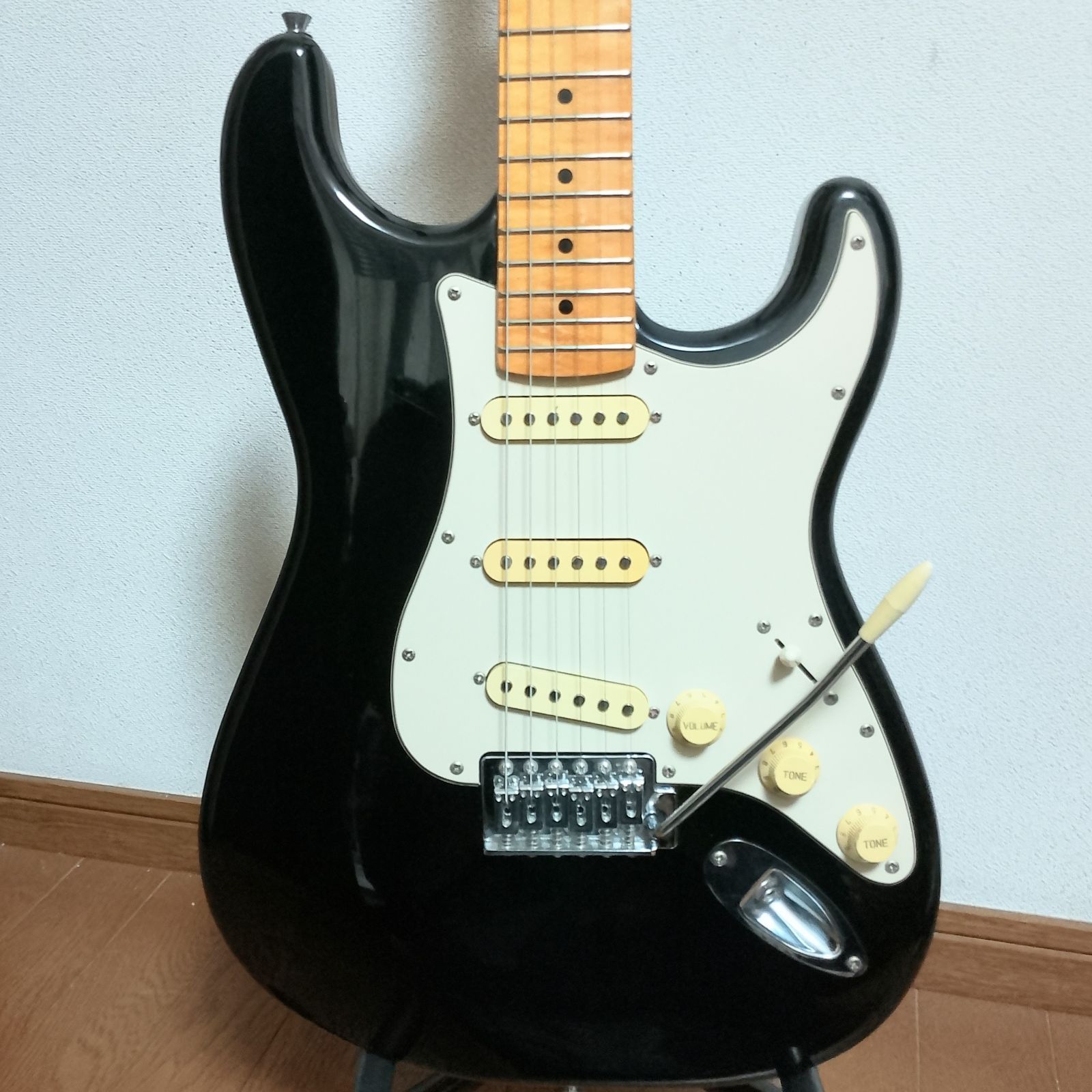 PhotoGenic ストラトキャスタータイプ エレキギター ブラック - メルカリ